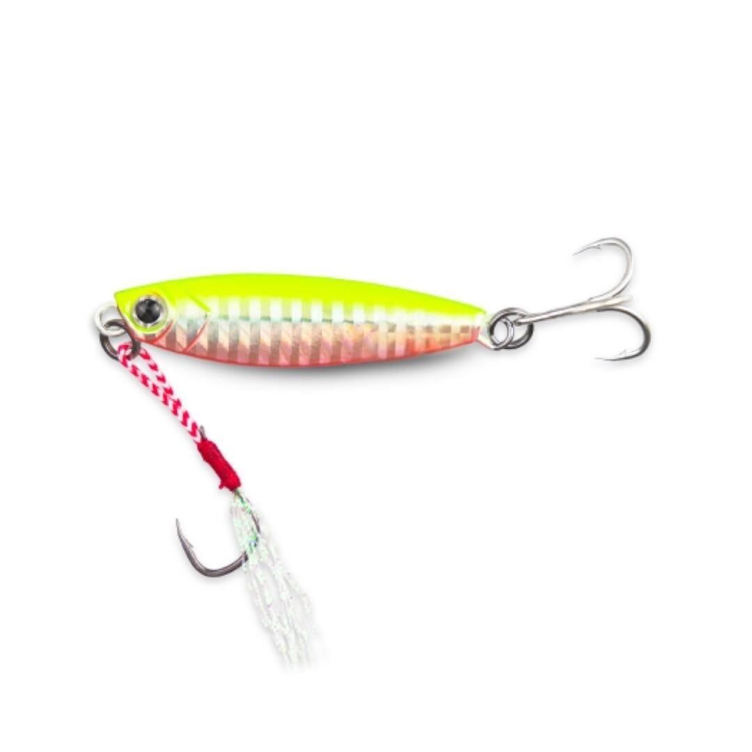 Fujin iron Fish 15gr 55mm Jig Yem Yellow Chart