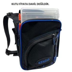 Kendo Belden ve Bacaktan Bağlamalı Balıkçı Spin Çantası