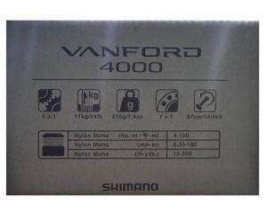 Shimano Vanford FA 4000 Spin Olta Makinesi