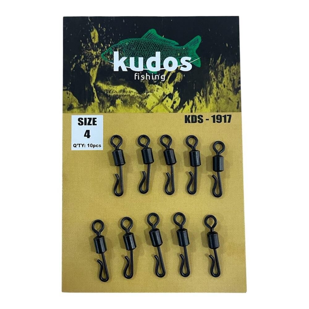Kudos Kds-1917 No:4 2cm Hızlı Değişim Fırdöndüsü 10 adet