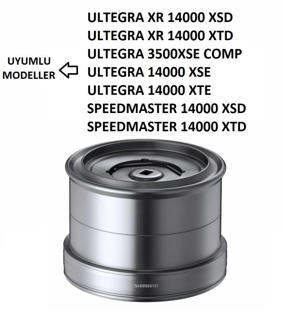 Shimano 3500 lük Orjinal Surf Makinesi Yedek Kafa