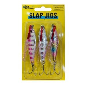 Hanfish Slap Jig UV&Glow Mix 20gr 5.5cm Jig Yem Seti 3 Adet