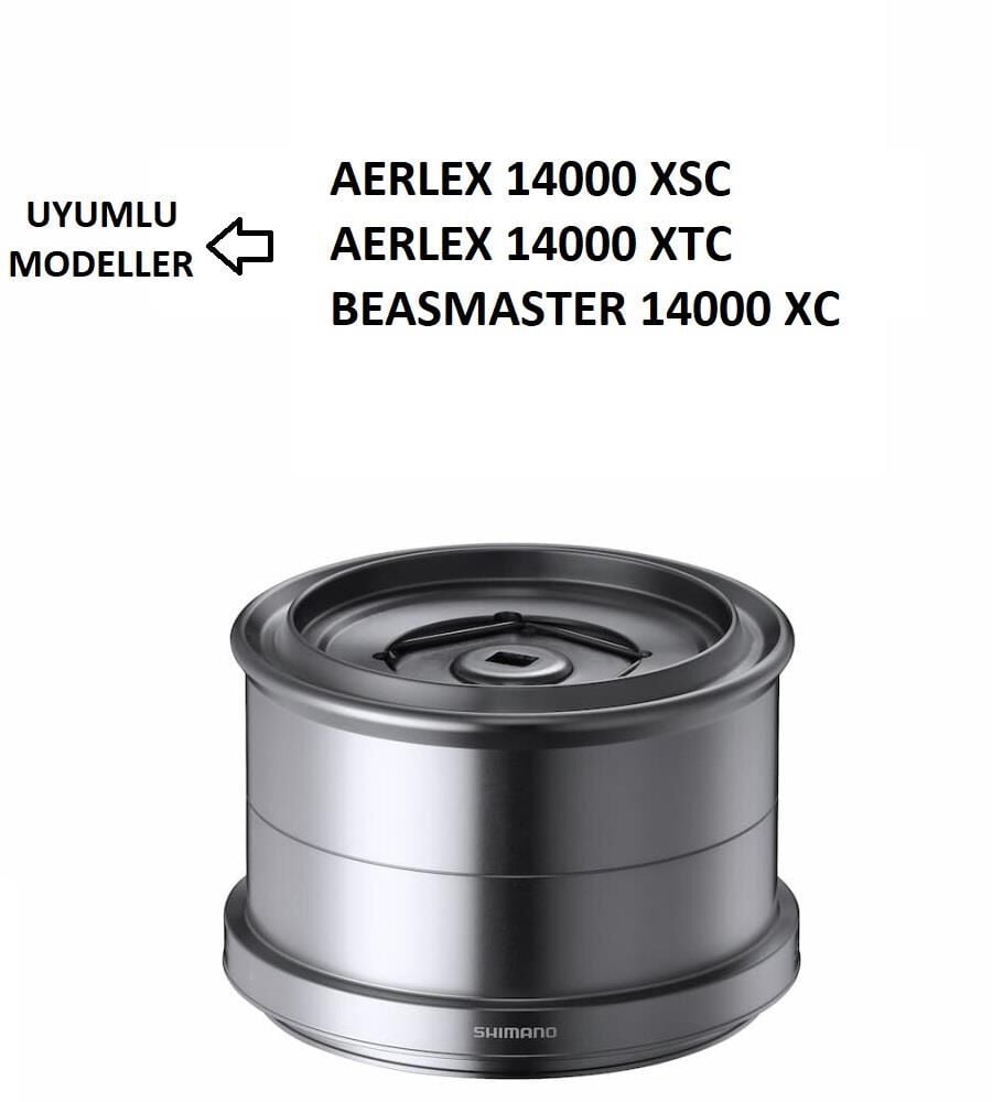 Shimano Aerlex 14000 XSC - Aerlex 14000 XTC - Beastmaster 14000 XC Uyumlu 3500 lük Orjinal Yedek Kafa