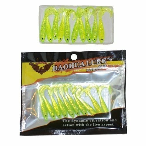 Baohua 3558 Hiper Soft 4.5cm Silikon Yem Color:5 (10 lu Paket)