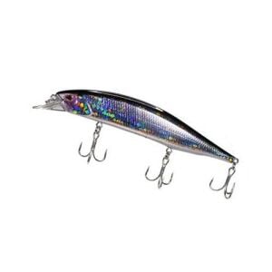 Ryuji Jerk Pilot Suspending 12cm 20gr100-180cm Dalar Maket Balık Black Back