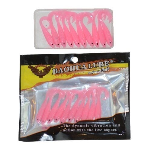 Baohua 3558 Hiper Soft 4.5cm Silikon Yem Color:4 (10 lu Paket)