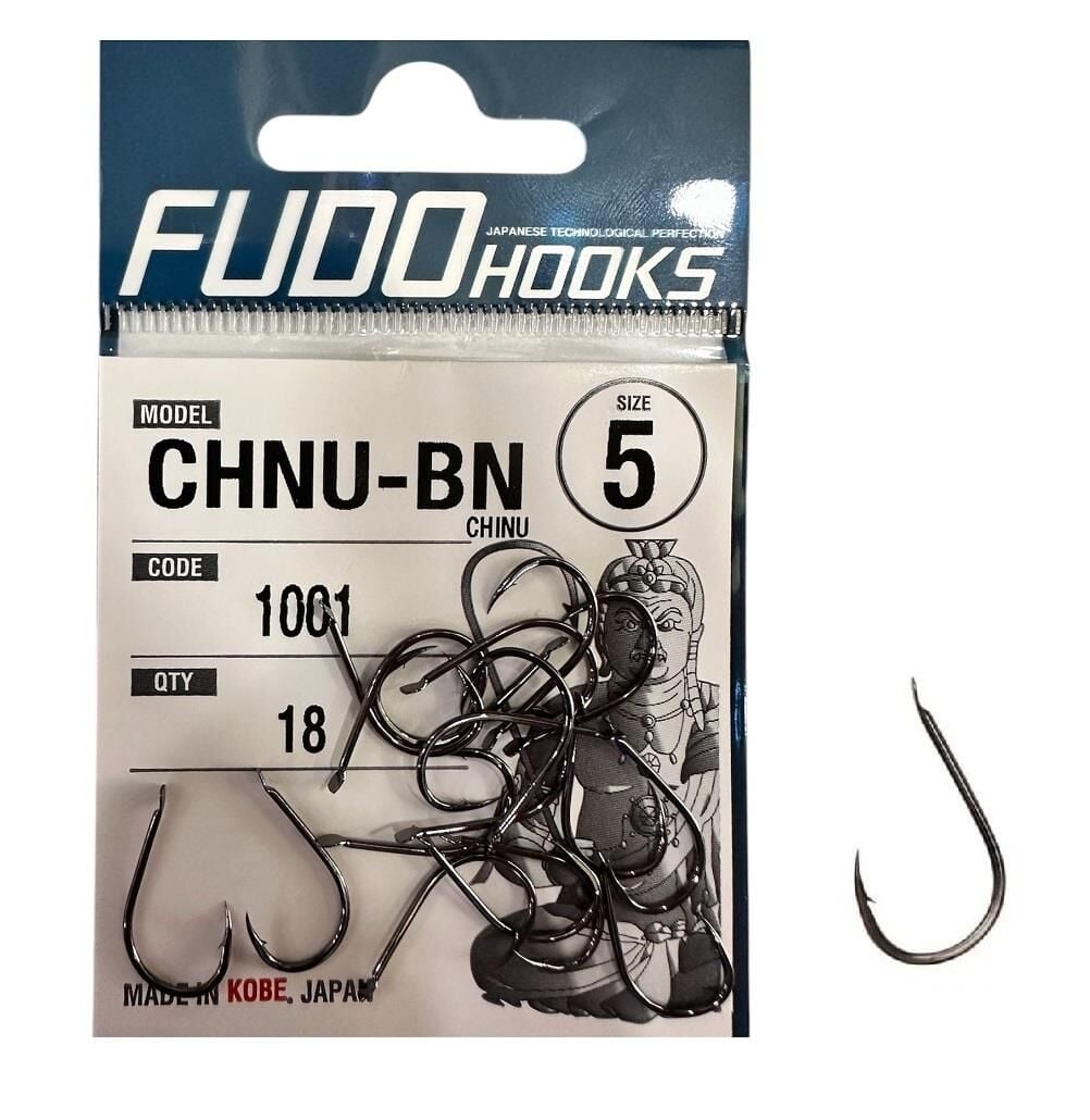 Fudo 1001 No:5 Chinu Black Nikel Olta İğnesi 18 Adet