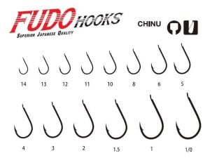 Fudo 1001 No:4 Chinu Black Nikel Olta İğnesi 17 Adet