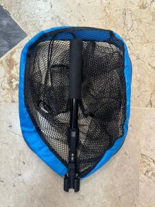 Remixon LND-26 40x30cm Kauçuk Tor 60cm Sap Katlanır LRF Balıkçı Kepçesi