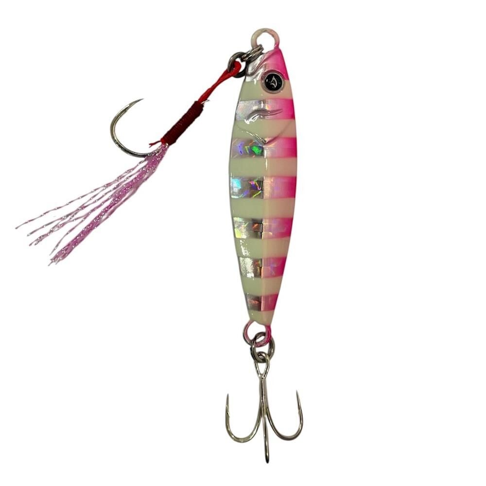 Hanfish Slap Special 15gr 5cm Jig Yem Pink Zebra Glow