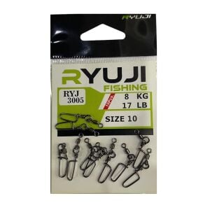 Ryuji RYJ 3005 No:10 Klipsli Fırdöndü (10 Adet)