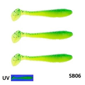 Fujin Round Bait 10cm 7.5gr Silikon Balık 3 Adet SB06