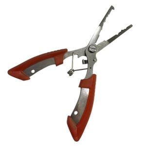 Powerex Turuncu Paslanmaz Çentik Uçlu Balıkçı Jig Pensesi