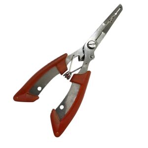 Powerex Turuncu Paslanmaz Çentik Uçlu Balıkçı Jig Pensesi
