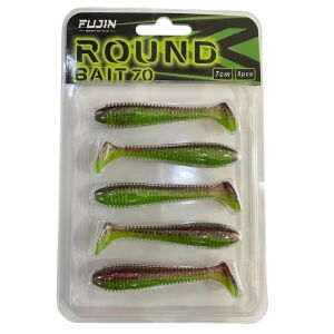 Fujin Round Bait 7cm 3gr Silikon Balık 5 Adet SB027