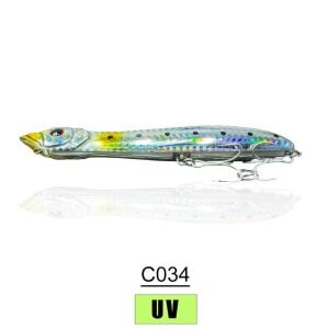 NaniwaOsakaShi Fat Man 135mm 26gr Su Üstü Maket Balık C034