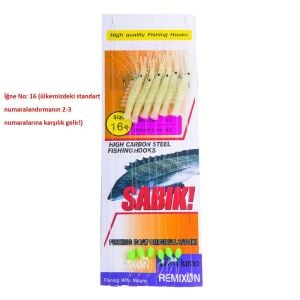 Remixon DH-2014 Glow Karidesli Çapari 6 lı