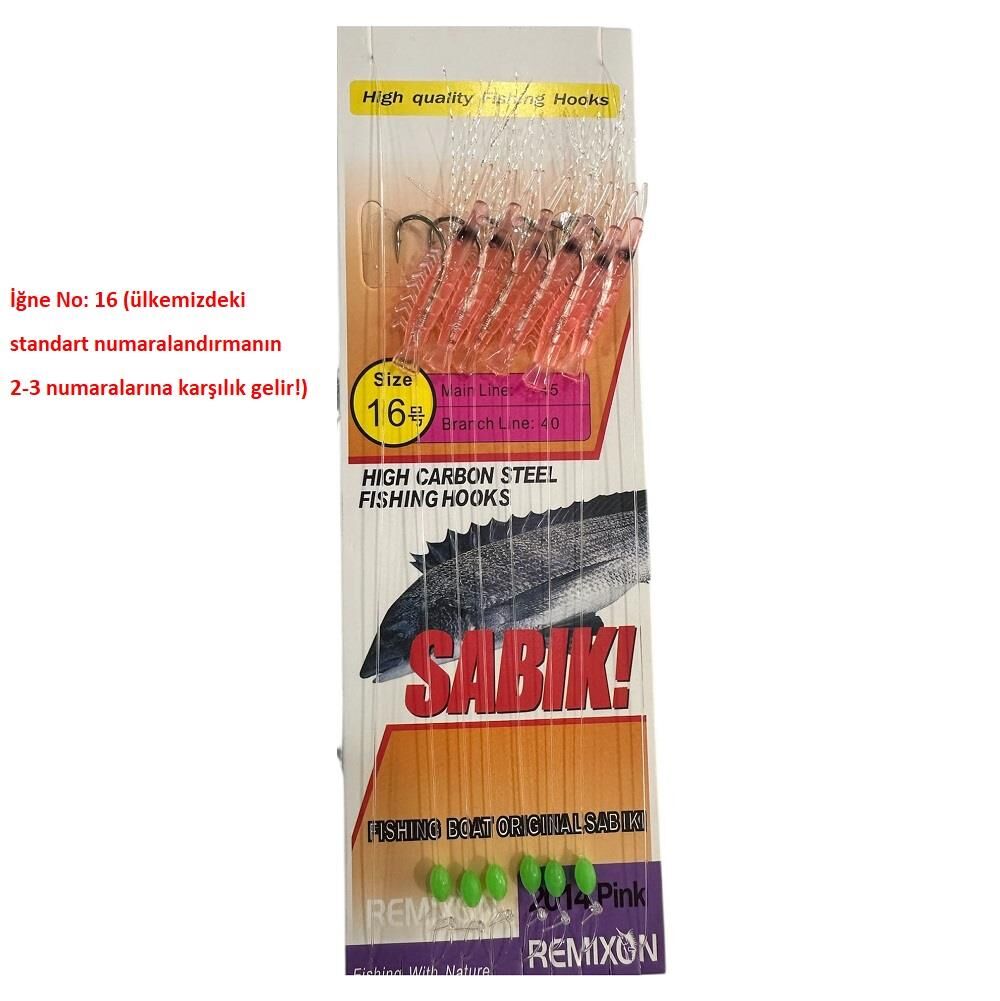 Remixon DH-2014 Pink Karidesli Çapari 6 lı