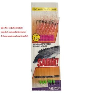 Remixon DH-2014 Pink Karidesli Çapari 6 lı