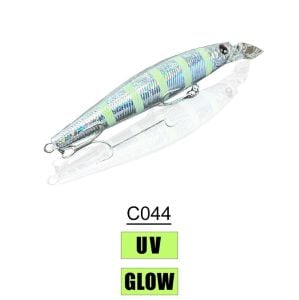 NaniwaOsakaShi Jerk Star 100mm 15.6gr 0-1.5mt  Floating Maket Balık C044