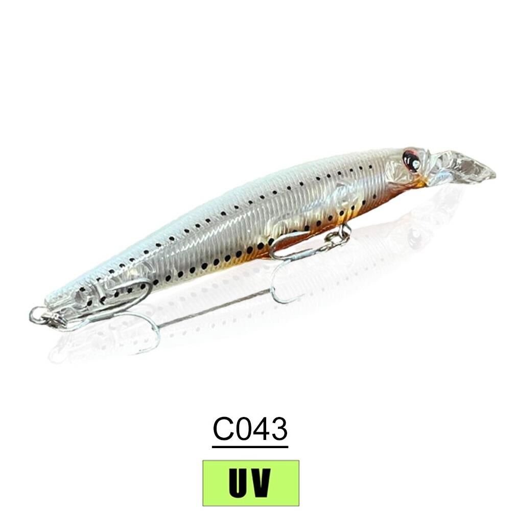 NaniwaOsakaShi Jerk Star 100mm 15.6gr 0-1.5mt  Floating Maket Balık C043