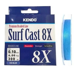 Kendo Surf Cast 8X Fighting 300 mt 0.10mm Örgü İp Misina