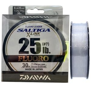 Daiwa Saltiga X Link 30mt 25lb 0.435mm %100 Fluorocarbon Misina
