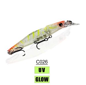 NaniwaOsakaShi Jerk Star 70mm 5.2gr 0-1.0mt  Floating Maket Balık C026