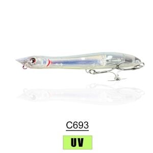 NaniwaOsakaShi Little Boy 100mm 11gr Su Üstü Maket Balık C693