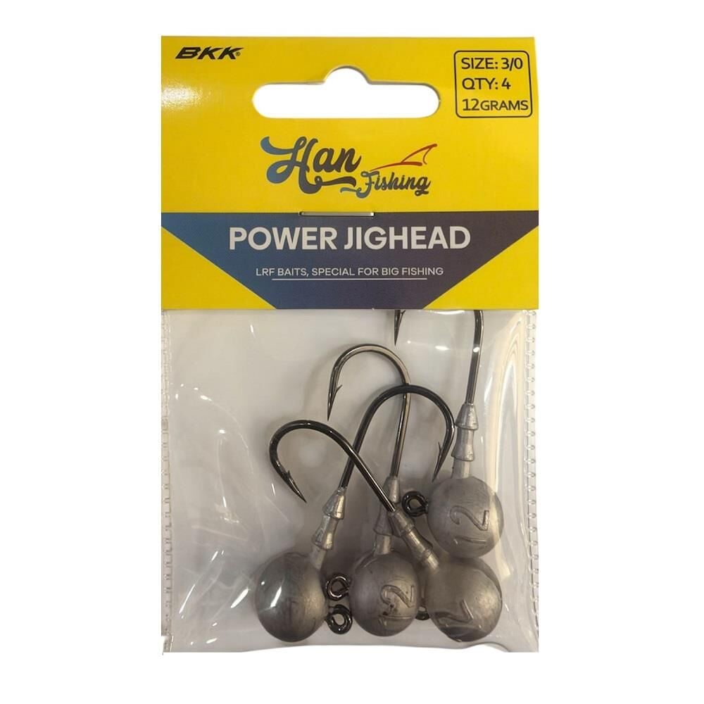 Hanfish Power Ball Jig Head 12gr No:3/0 4 Adet