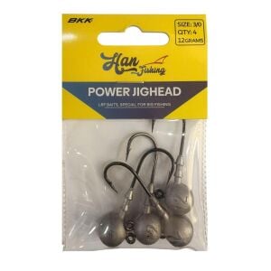 Hanfish Power Ball Jig Head 12gr No:3/0 4 Adet