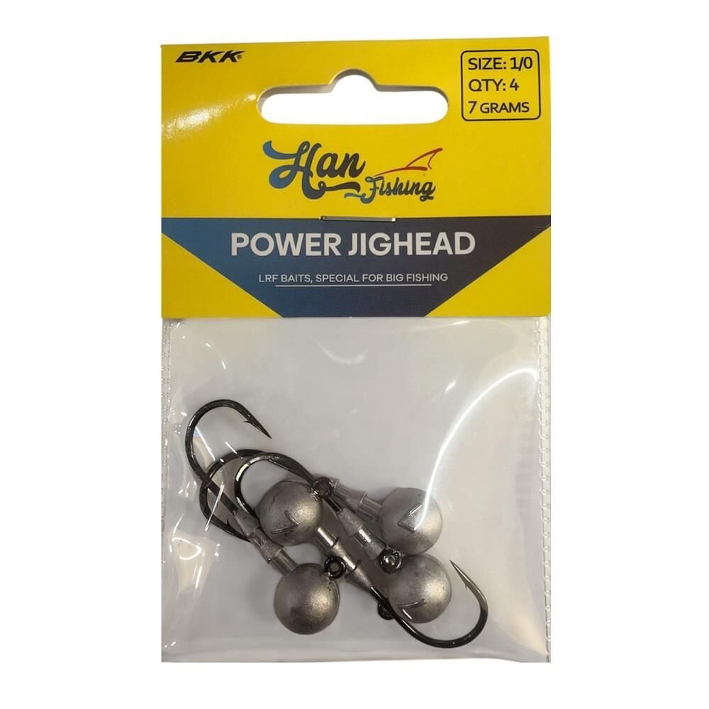 Hanfish Power Ball Jig Head 7gr No:1/0 4 Adet