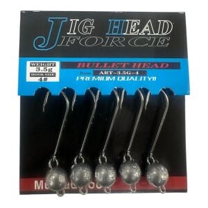 Pandora Force 3.5gr İğne No:4 Hareketli Jig Head Zoka 5 Adet