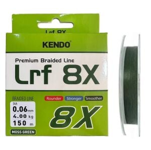 Kendo Lrf 8X Fighting 150 mt 0.06mm Örgü ip Misina (Moss Green)