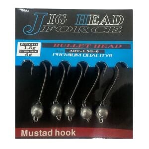 Pandora Force 1.5gr İğne No:6 Hareketli Jig Head Zoka 5 Adet