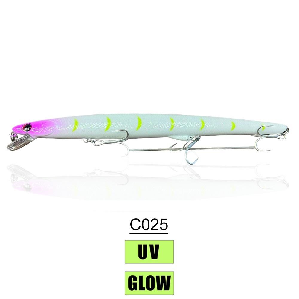 NaniwaOsakaShi Wilford 175mm 32gr Sinking Maket Balık C025