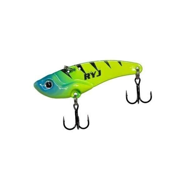 Ryuji Mirror Vib 3.5cm 4gr Vibrasyon Jig Yem Yellow Glow
