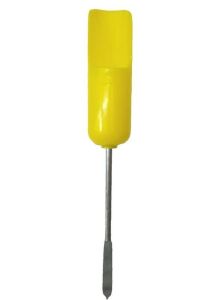 Vidalı Kamış Ayağı Metal (Uzun Tip)