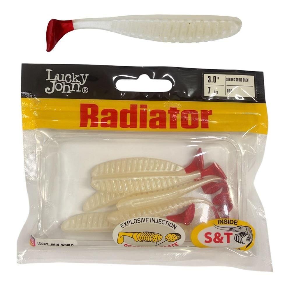 Lucky John Radiator 3 İnch 7.5cm 1.7gr LRF Silikon Yem 7 Adet Renk 009