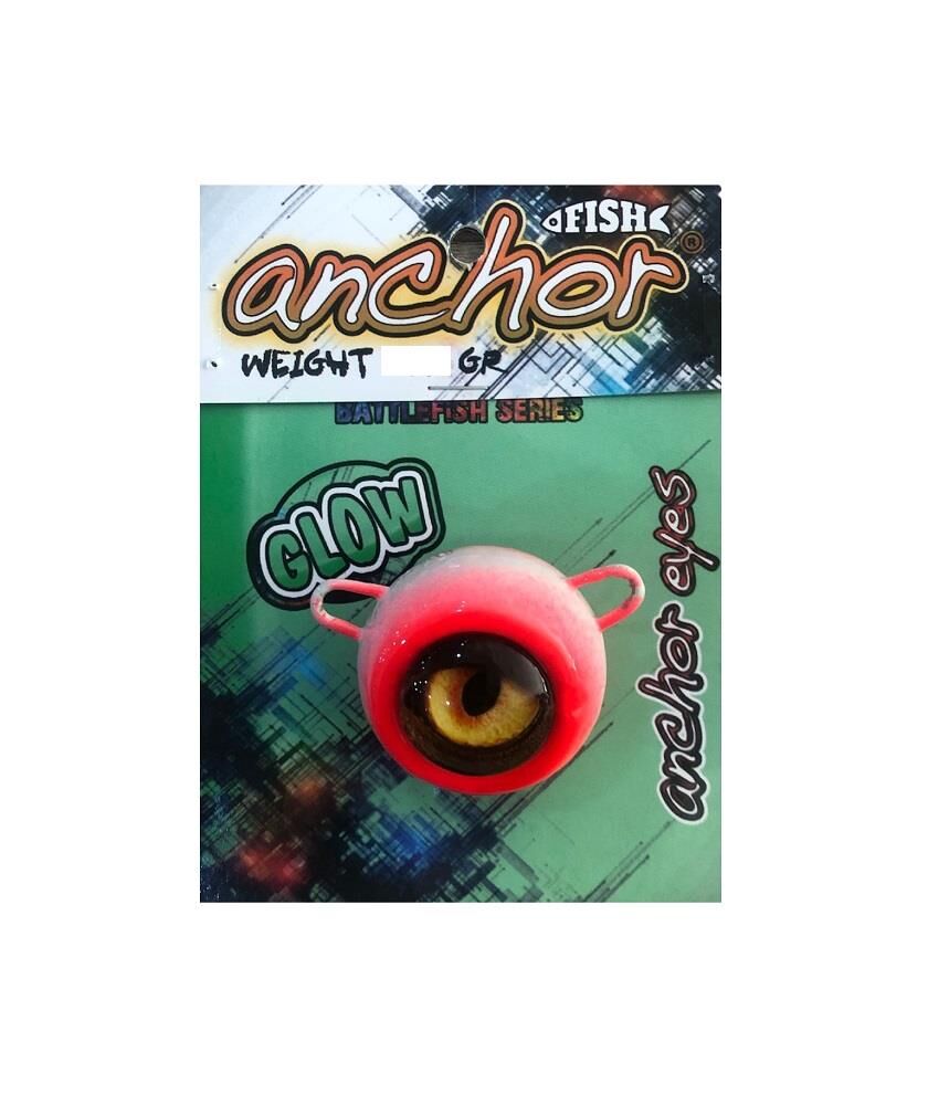 Anchor Melek Gözü Glow 100gr Kırmızı
