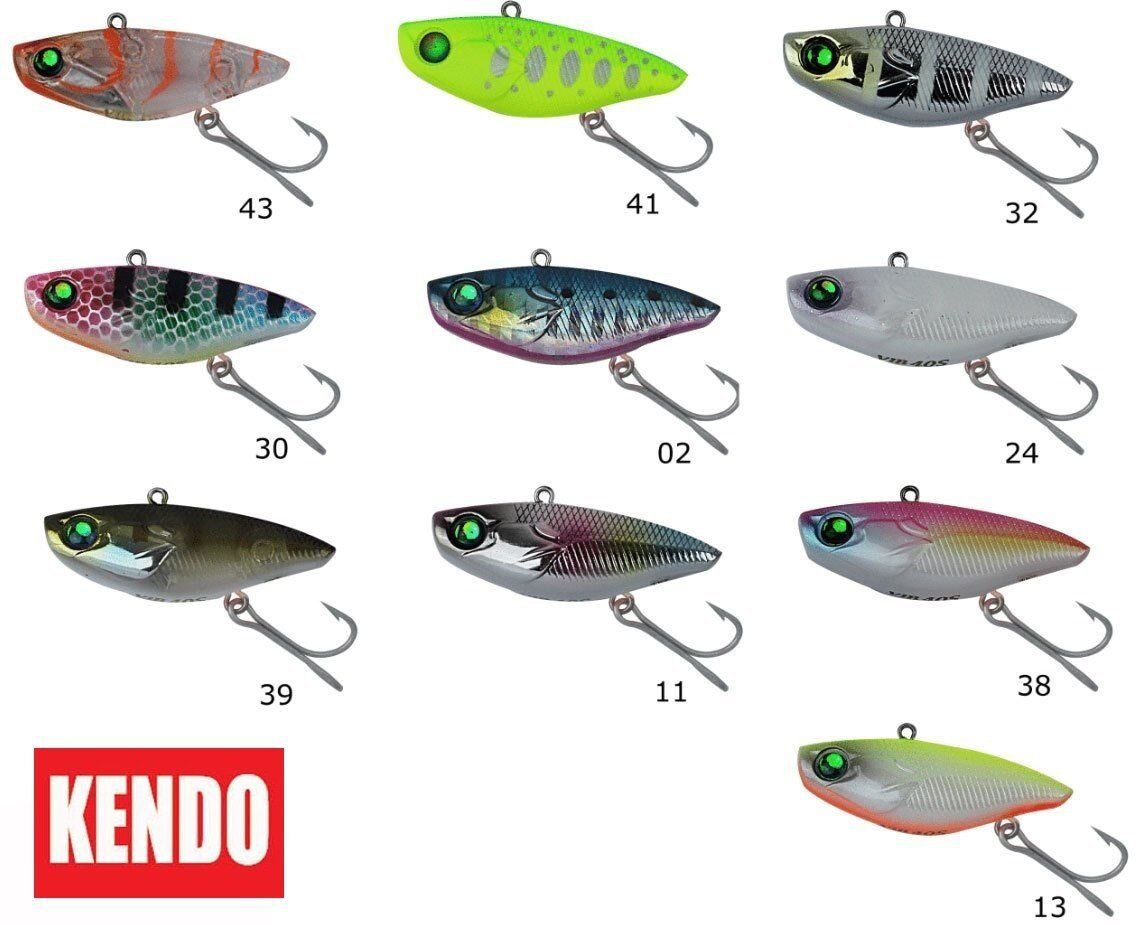 Kendo Kd Vib 40S 4cm 4.4gr Origin Hook Suni Yem