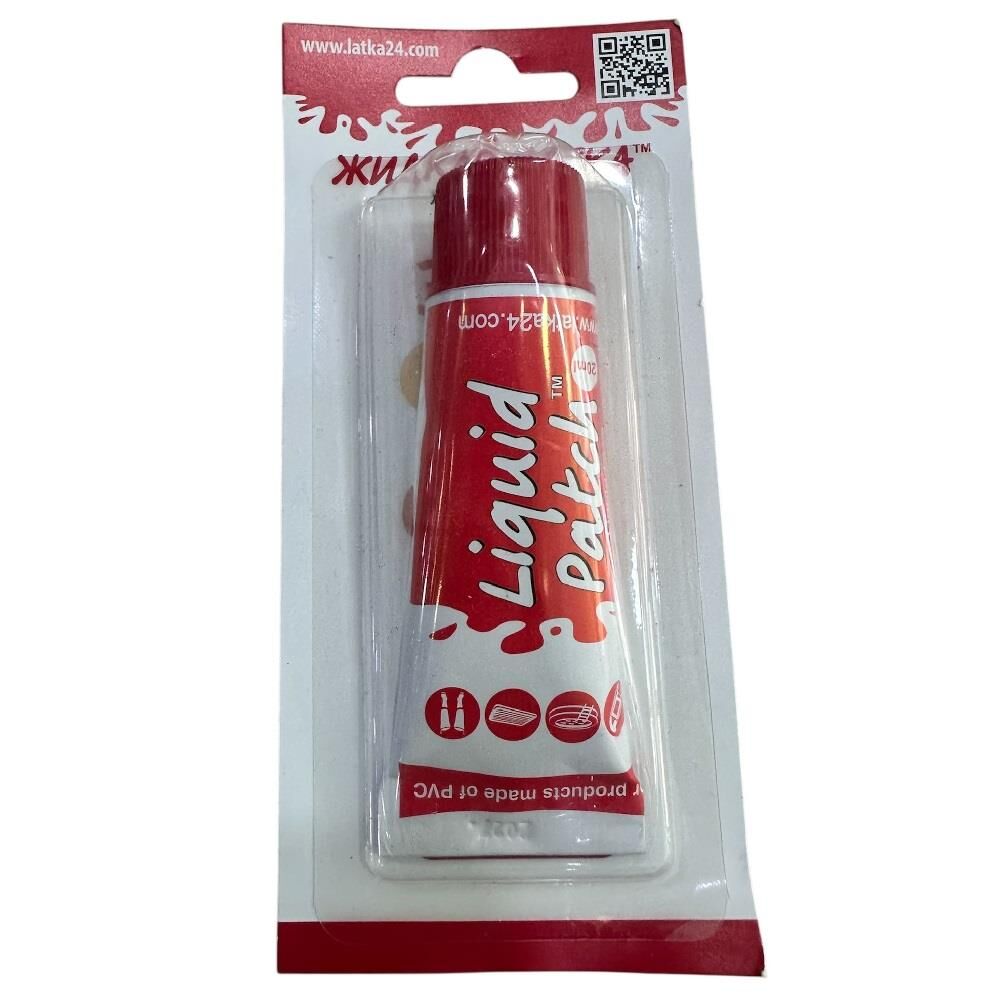 Liquid Patch Şişme Bot Şişme Yatak Sıvı PVC Tamir Yaması 20ml Kırmızı