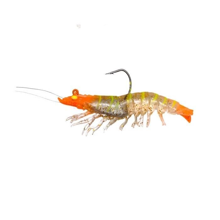 Ryuji Real Shrimp Silikon Karides 7.5cm 10gr Color:5 King Shrimp