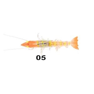 Ryuji Real Shrimp Silikon Karides 7.5cm 10gr Color:5 King Shrimp