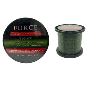 Effe Force 500m 0.25mm Monofilament Bobin Misina Yeşil