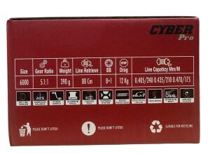 Effe Cyber Pro CP 6000 8+1 Olta Makinesi Kırmızı Siyah