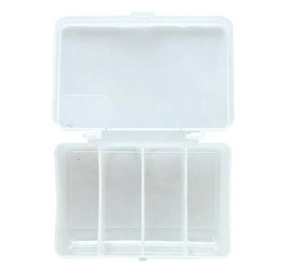 Powerex 4 Bölmeli Şeffaf Kutu 12.5x8x3cm