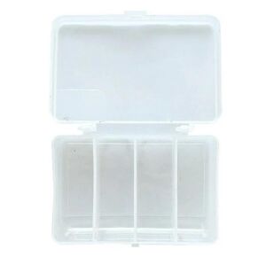 Powerex 4 Bölmeli Şeffaf Kutu 12.5x8x3cm