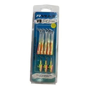 Ryuji V8 10cm 10gr Silikon Yem (3+5) Lemon Back