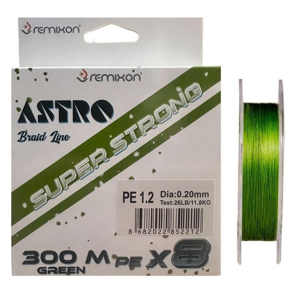 Remixon Astro 8x 0.20mm 300m Green İp Misina